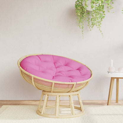 Cuscino Rotondo Rosa Ø 100x11 cm in Tessuto Oxford | homemem39