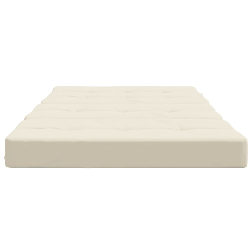 Cuscini per Sedia a Sdraio 2 pz Crema in Tessuto Oxford | homemem39