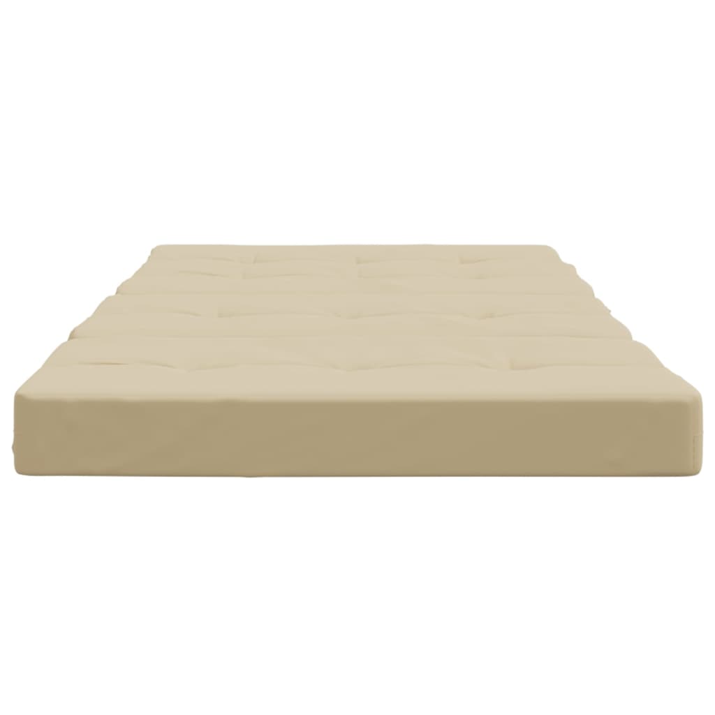 Cuscini per Sedia a Sdraio 2 pz Beige in Tessuto Oxford | homemem39