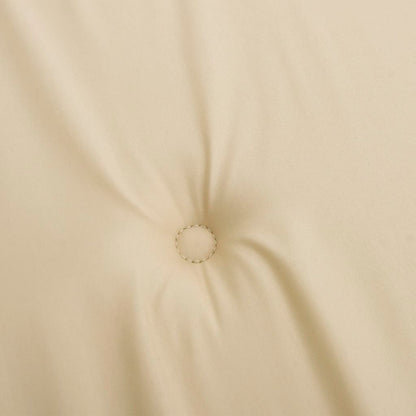 Cuscini per Sedia a Sdraio 2 pz Beige in Tessuto Oxford | homemem39