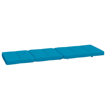 Cuscini per Sedia a Sdraio 2 pz Blu Chiaro in Tessuto Oxford | homemem39