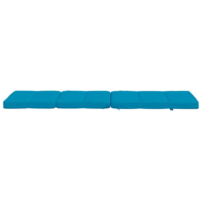 Cuscini per Sedia a Sdraio 2 pz Blu Chiaro in Tessuto Oxford | homemem39
