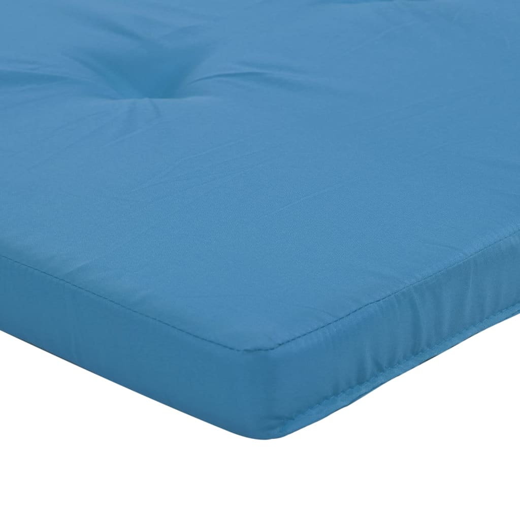 Cuscini per Sedia a Sdraio 2 pz Blu Chiaro in Tessuto Oxford | homemem39