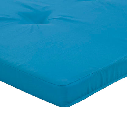 Cuscini per Sedia a Sdraio 2 pz Blu Chiaro in Tessuto Oxford | homemem39