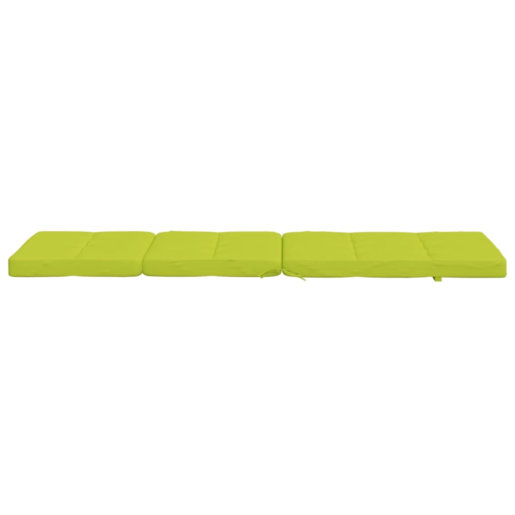 Cuscini per Sedia a Sdraio 2 pz Verde Chiaro in Tessuto Oxford | homemem39