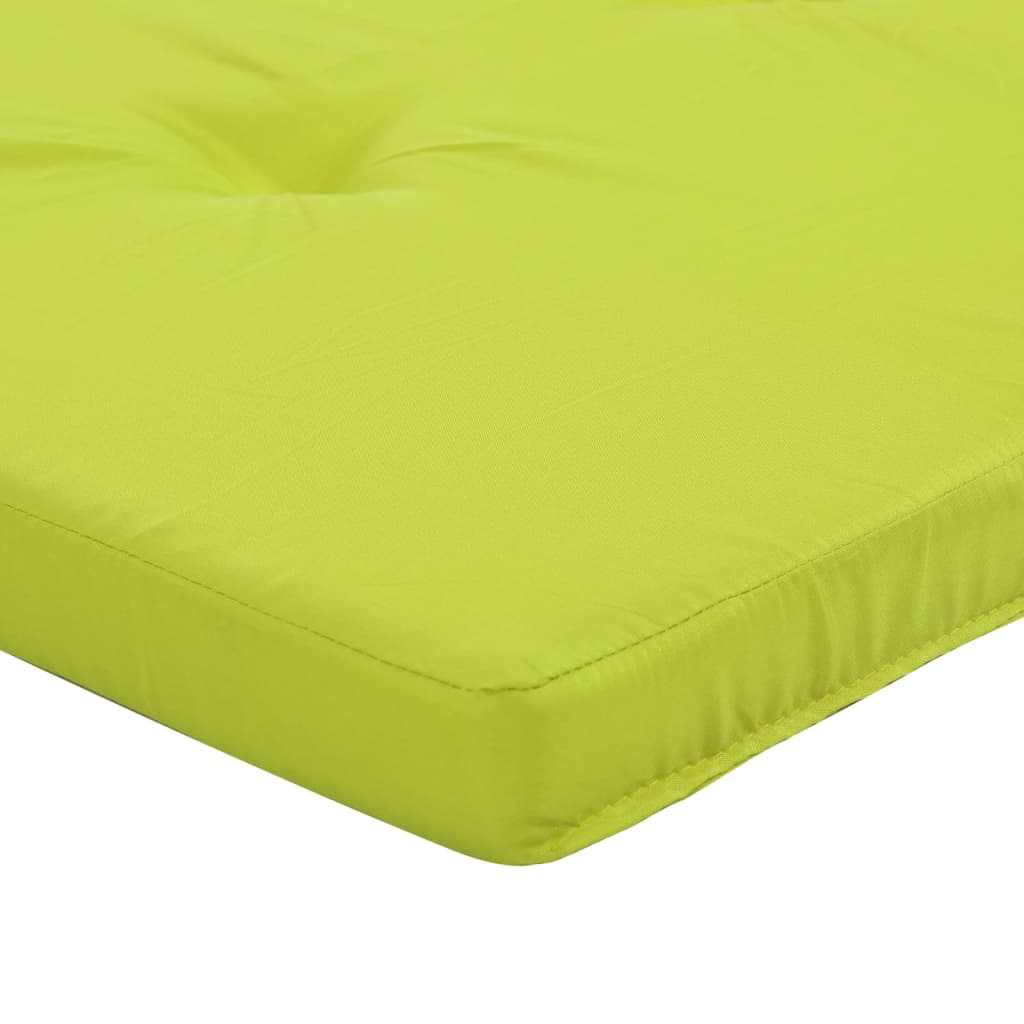 Cuscini per Sedia a Sdraio 2 pz Verde Chiaro in Tessuto Oxford | homemem39