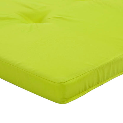 Cuscini per Sedia a Sdraio 2 pz Verde Chiaro in Tessuto Oxford | homemem39