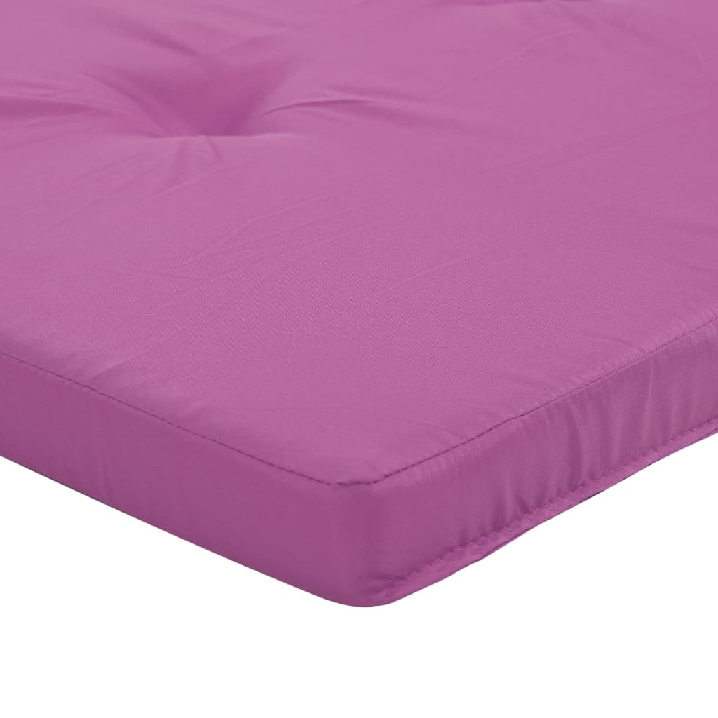 Cuscini per Sedia a Sdraio 2 pz Rosa in Tessuto Oxford | homemem39