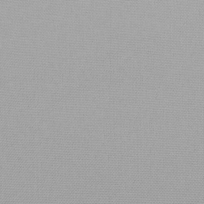 Poltrona Relax con Poggiapiedi Grigio Chiaro in Tessuto - homemem39