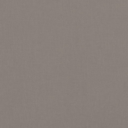 Poltrona Relax con Poggiapiedi Tortora in Tessuto - homemem39