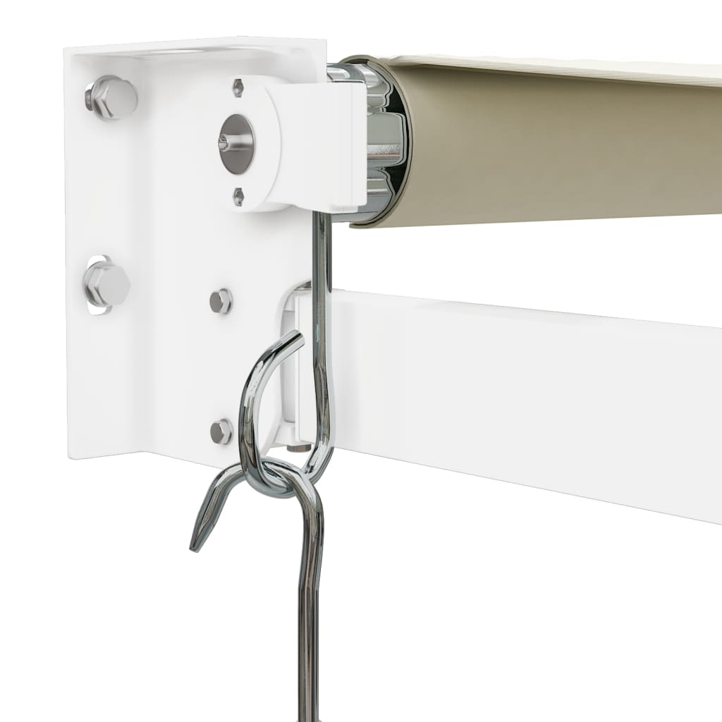 Tenda da Sole Retrattile Crema 3,5x2,5 m in Tessuto e Alluminio | homemem39