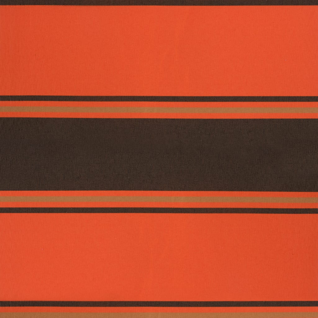 Tenda Retrattile Arancione Marrone 4,5x3 m Tessuto e Alluminio