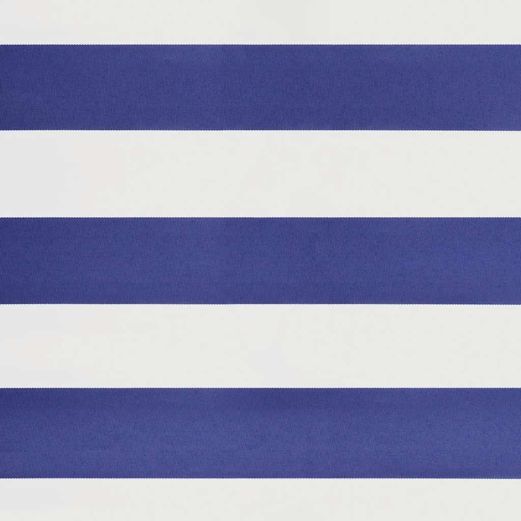 Tenda Sole Automatica Retrattile Blu e Bianca 3,5x2,5 m