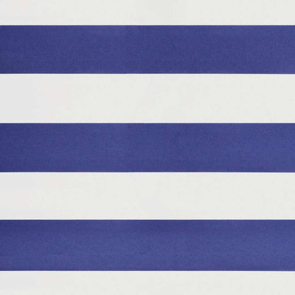 Tenda Sole Automatica Retrattile Blu e Bianca 3,5x2,5 m