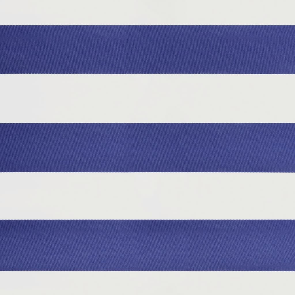 Tenda Sole Automatica Retrattile Blu e Bianca 4x3 m