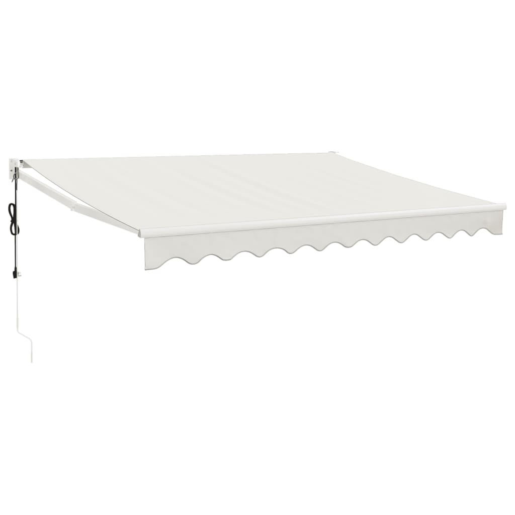 Tenda Sole Automatica Retrattile Crema 3,5x2,5 m