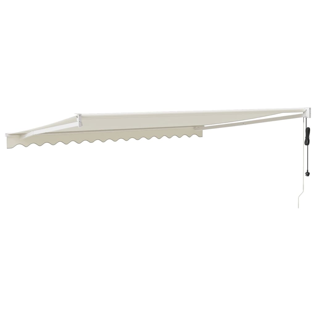 Tenda Sole Automatica Retrattile Crema 4,5x3 m | homemem39