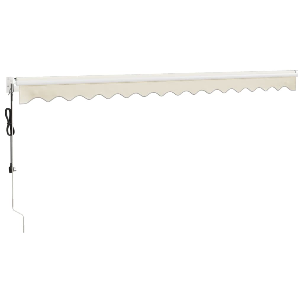 Tenda Sole Automatica Retrattile Crema 4,5x3 m | homemem39