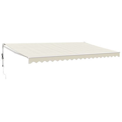 Tenda Sole Automatica Retrattile Crema 5x3 m