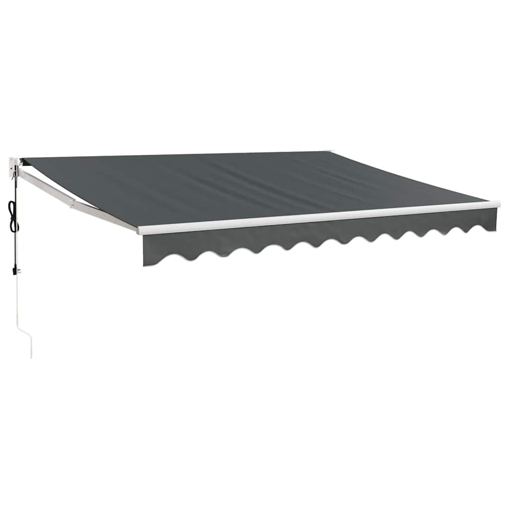 Tenda Sole Automatica Retrattile Antracite 3x2,5 m | homemem39