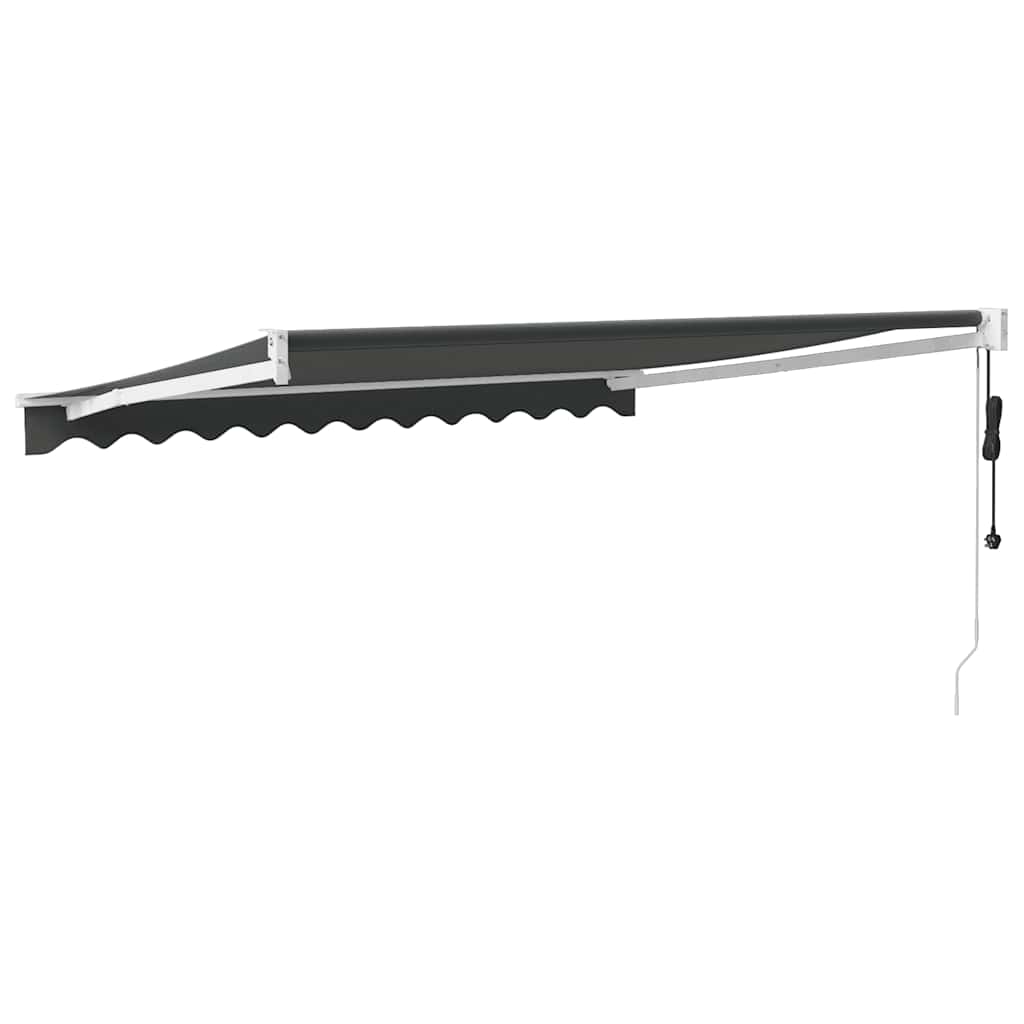 Tenda Sole Automatica Retrattile Antracite 3x2,5 m
