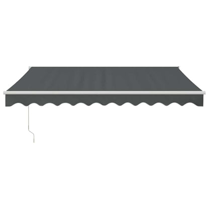 Tenda Sole Automatica Retrattile Antracite 3,5x2,5 m