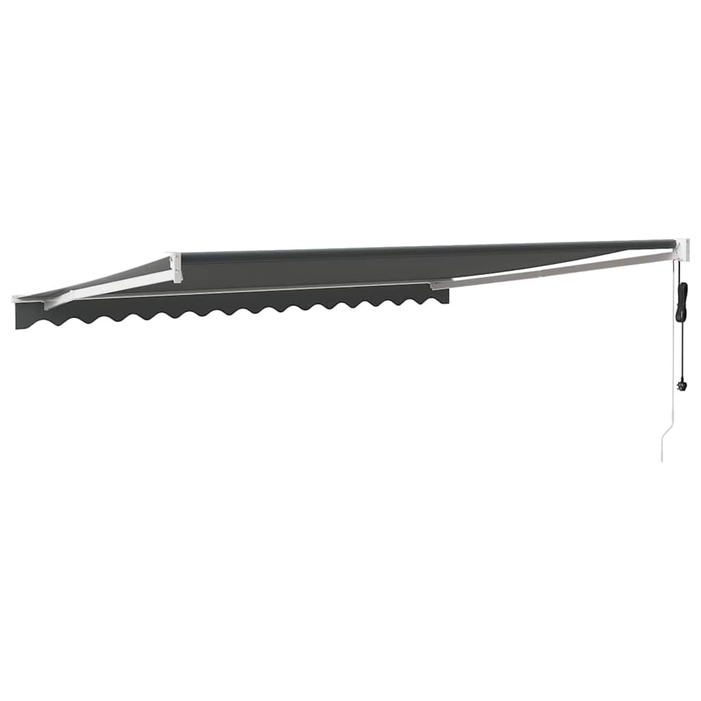 Tenda Sole Automatica Retrattile Antracite 4,5x3 m | homemem39