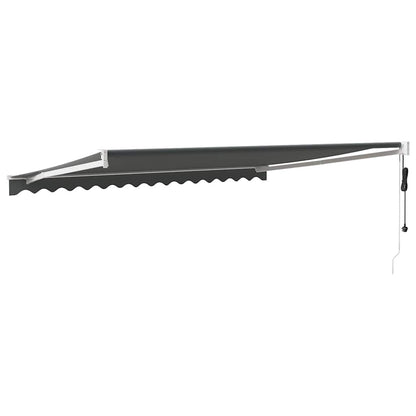 Tenda Sole Automatica Retrattile Antracite 4,5x3 m | homemem39