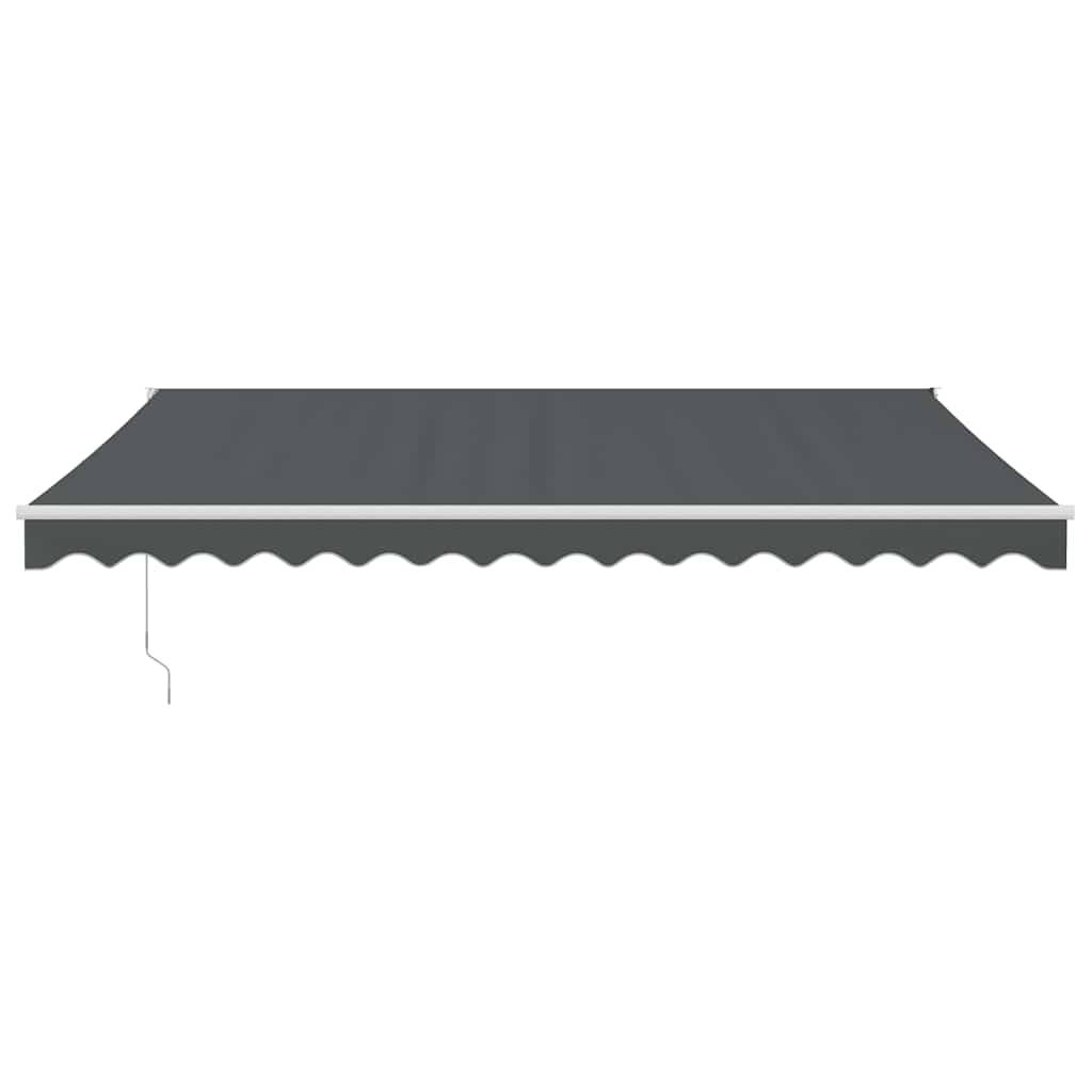 Tenda Sole Automatica Retrattile Antracite 5x3 m | homemem39