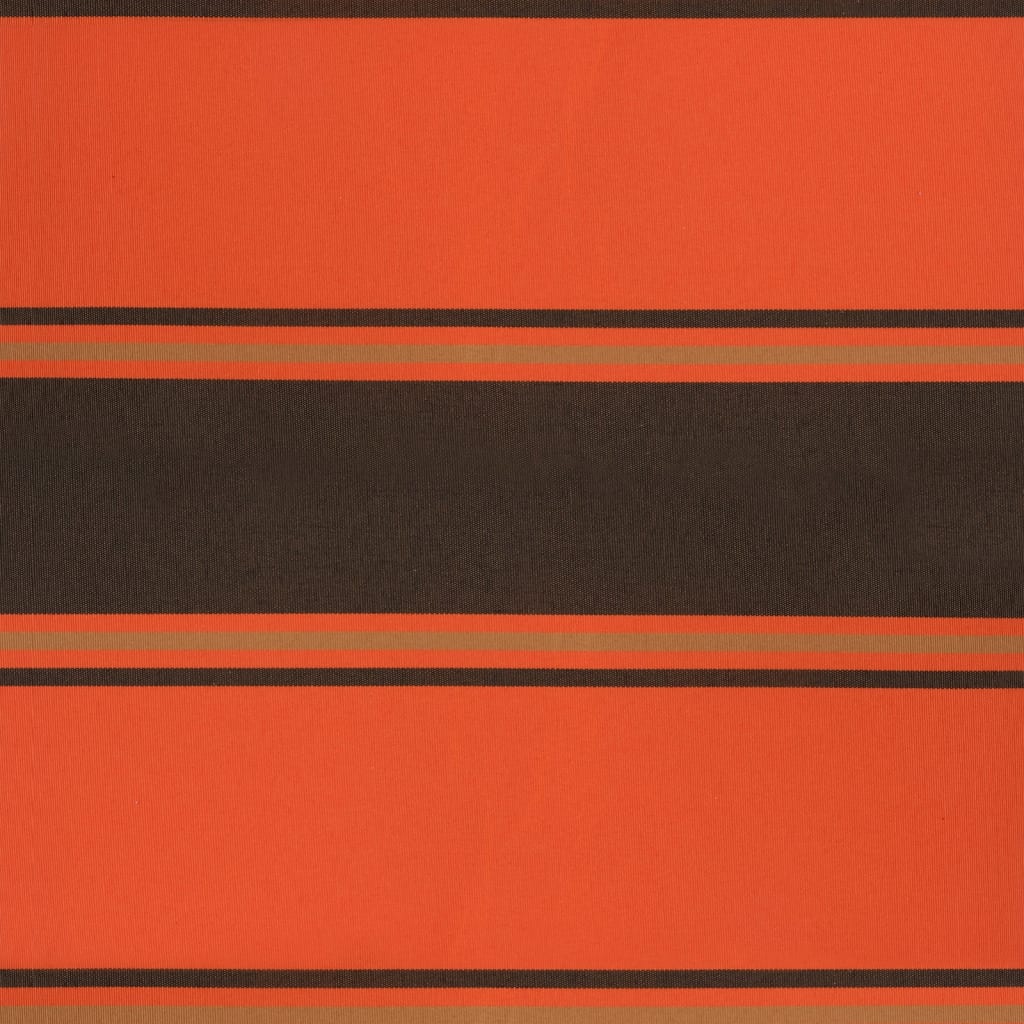 Tenda Sole Automatica Retrattile Arancione e Marrone 3,5x2,5 m