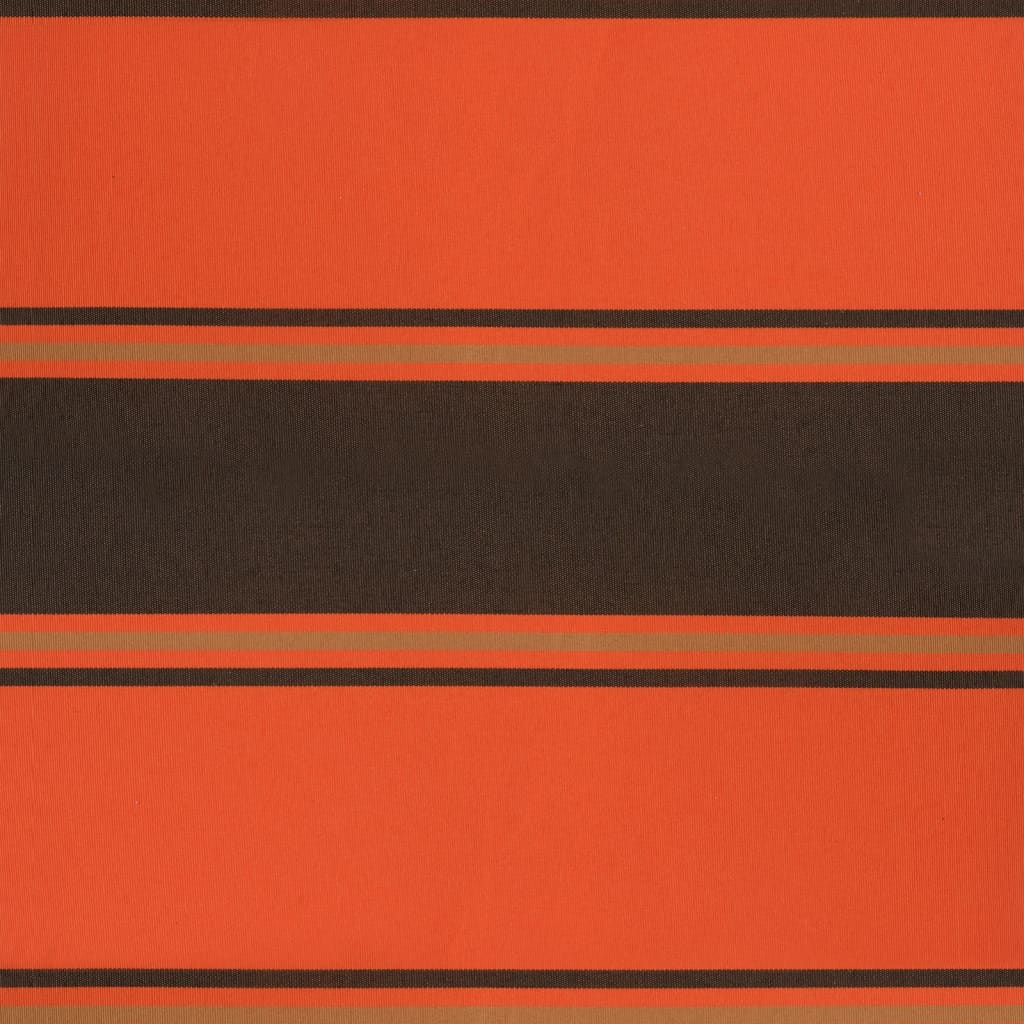 Tenda Sole Automatica Retrattile Arancione e Marrone 4x3 m