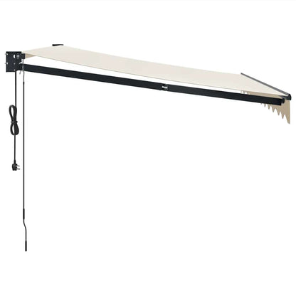 Tenda Sole Automatica Retrattile Crema 3x2,5 m