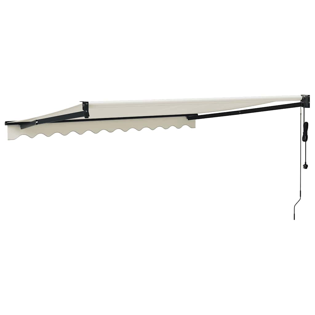 Tenda Sole Automatica Retrattile Crema 3,5x2,5 m