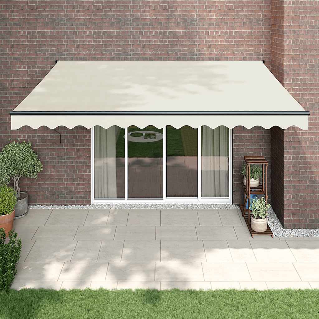 Tenda Sole Automatica Retrattile Crema 4x3 m