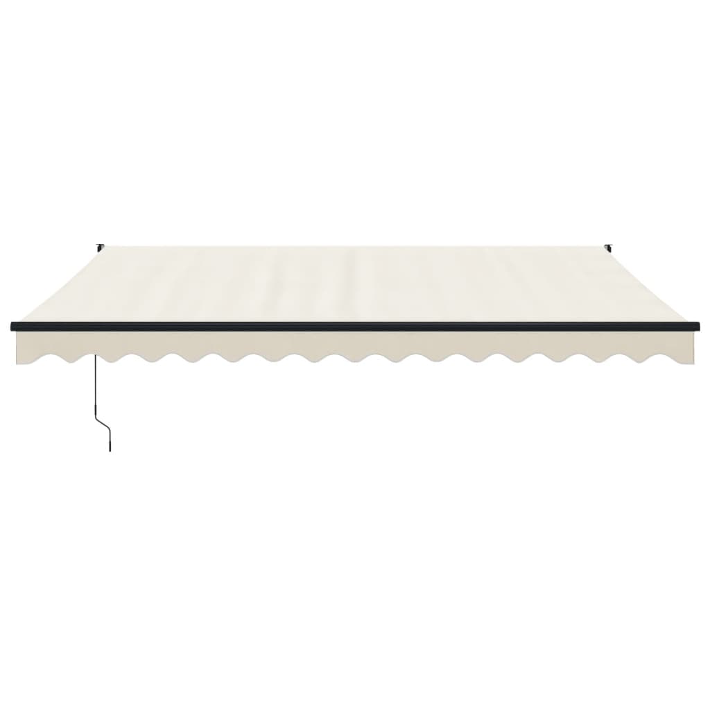 Tenda Sole Automatica Retrattile Crema 4,5x3 m | homemem39