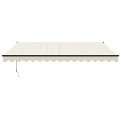Tenda Sole Automatica Retrattile Crema 4,5x3 m | homemem39