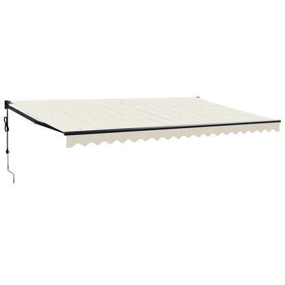 Tenda Sole Automatica Retrattile Crema 5x3 m