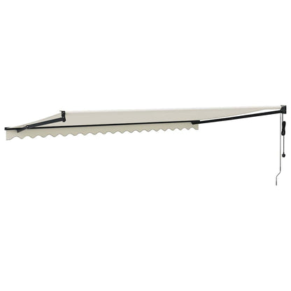 Tenda Sole Automatica Retrattile Crema 5x3 m