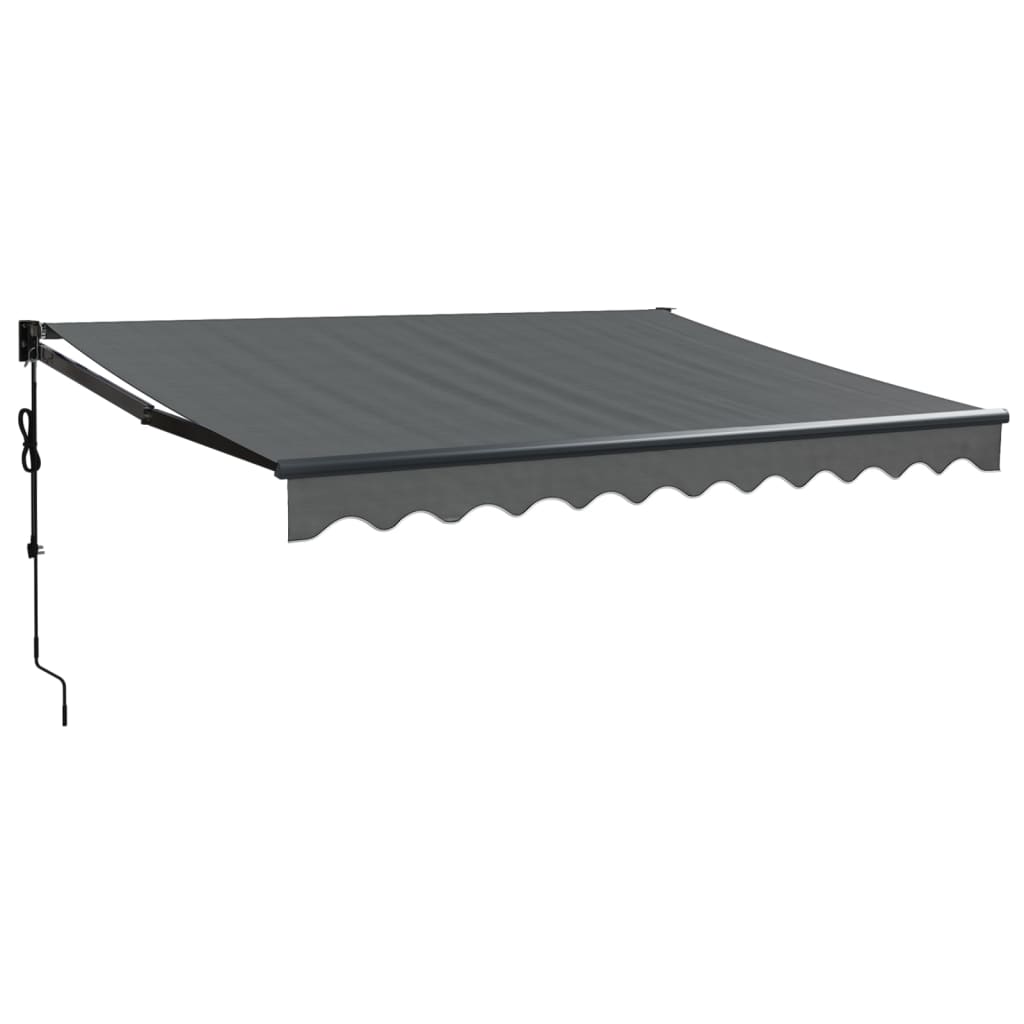 Tenda Sole Automatica Retrattile Antracite 3x2,5 m