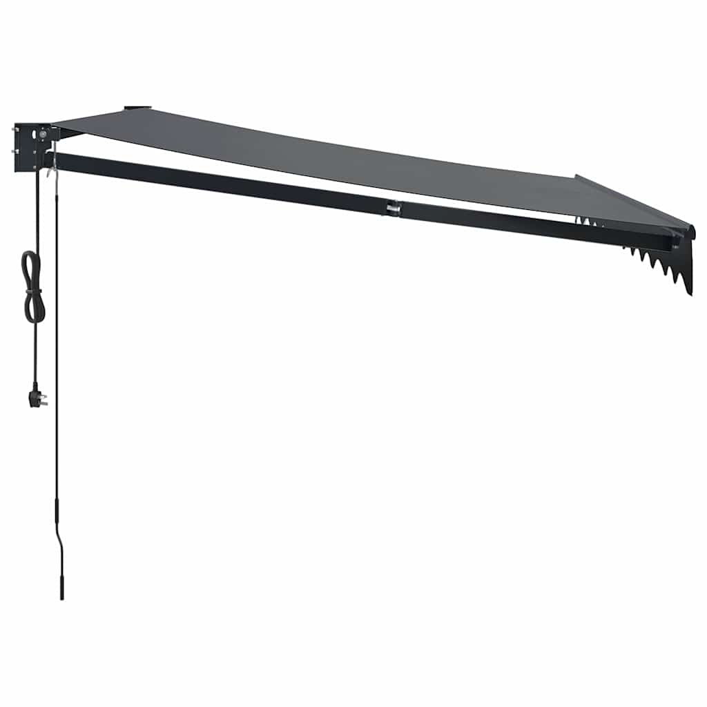 Tenda Sole Automatica Retrattile Antracite 3,5x2,5 m