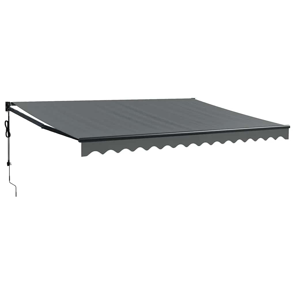 Tenda Sole Automatica Retrattile Antracite 4x3 m