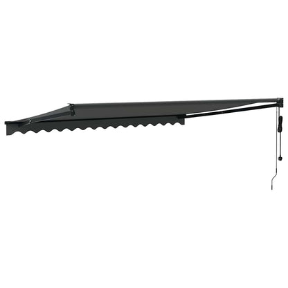 Tenda Sole Automatica Retrattile Antracite 4x3 m | homemem39