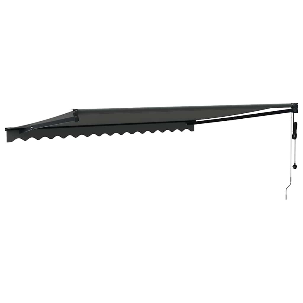 Tenda Sole Automatica Retrattile Antracite 4,5x3 m