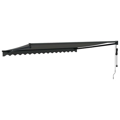 Tenda Sole Automatica Retrattile Antracite 4,5x3 m