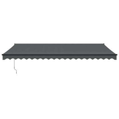 Tenda Sole Automatica Retrattile Antracite 5x3 m | homemem39
