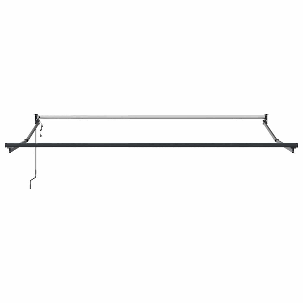 Tenda Sole Automatica Retrattile Arancione e Marrone 3,5x2,5 m