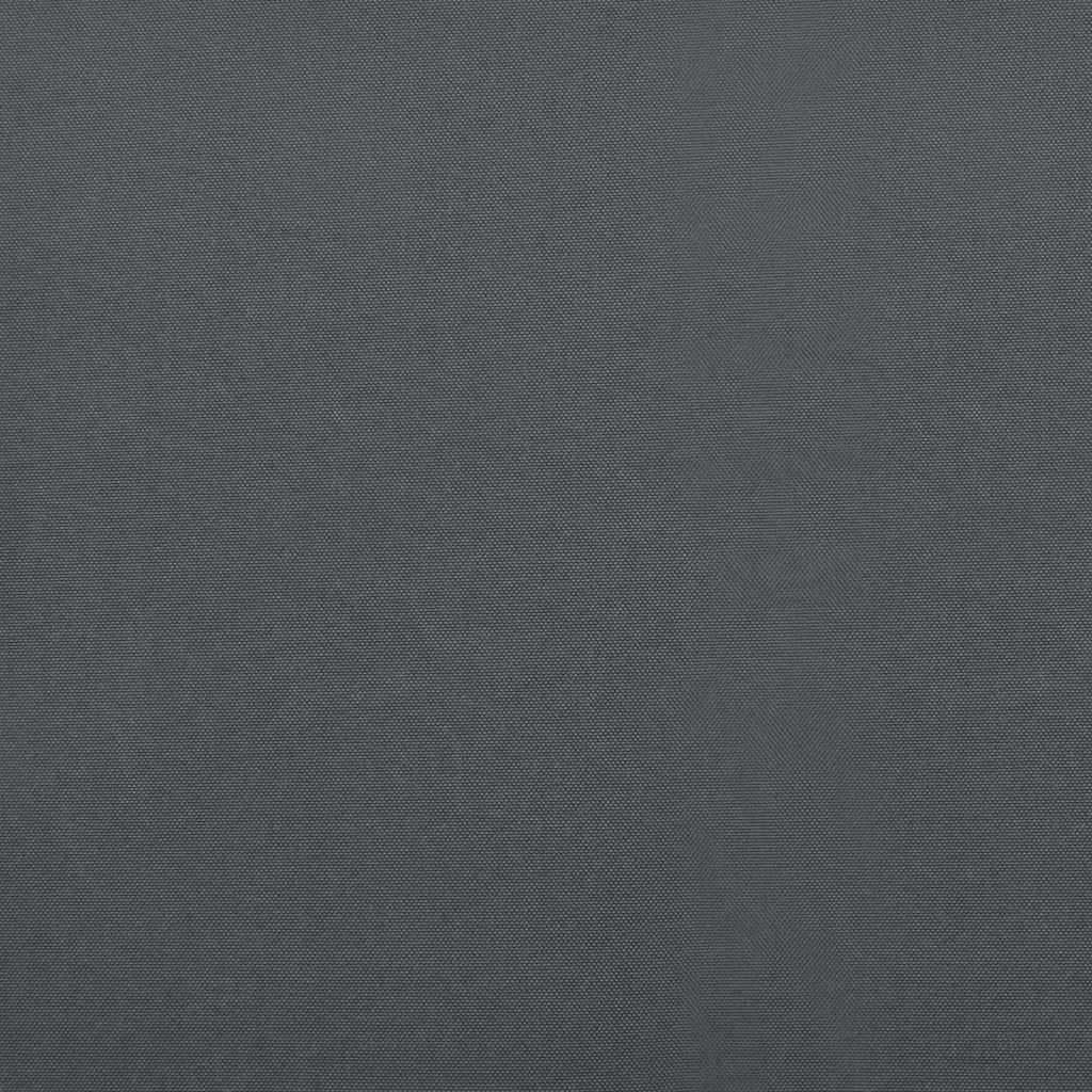 Tenda da Sole Retrattile Antracite 3,5x2,5m Tessuto e Alluminio