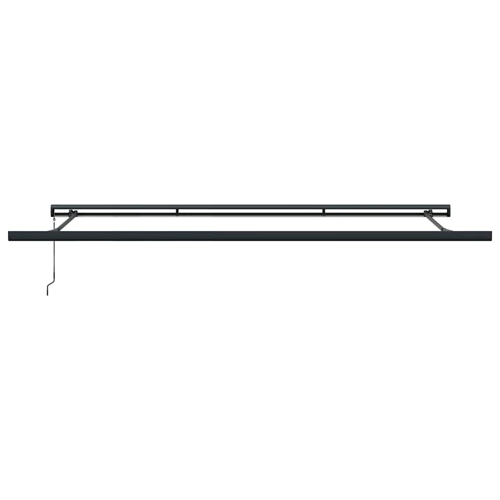 Tenda Retrattile Arancione Marrone 4,5x3 m Tessuto e Alluminio | homemem39
