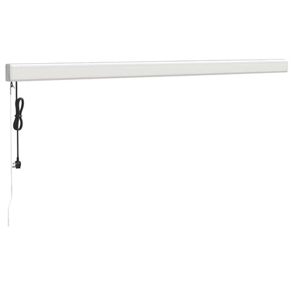 Tenda Sole Retrattile Gialla e Bianca 4x3 m Tessuto e Alluminio