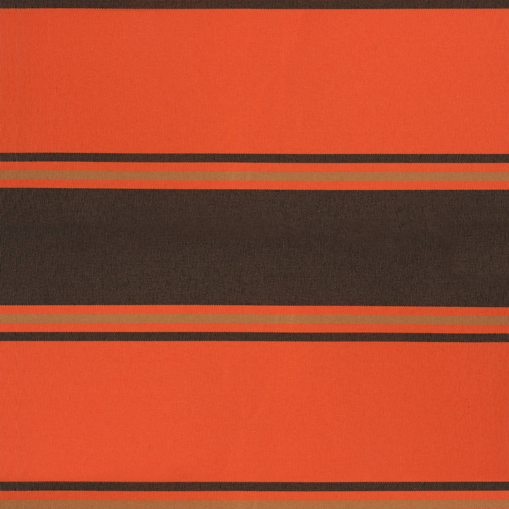 Tenda Retrattile Arancione Marrone 3,5x2,5m Tessuto e Alluminio